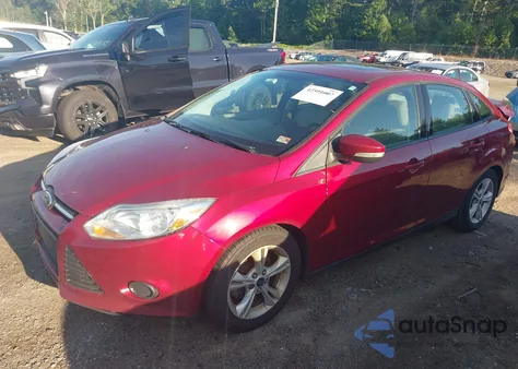 2014 Ford Focus Se from USA, damaged, VIN 1FADP3F24EL395903